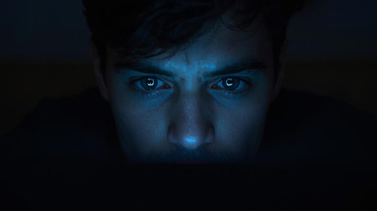 Cómo la luz azul de las pantallas afecta tu sueño y tu productividad