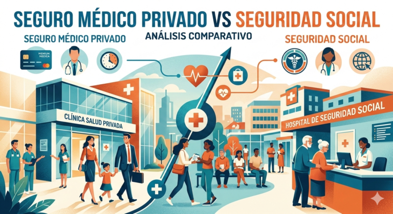 Seguro médico privado vs seguridad social: ventajas y diferencias